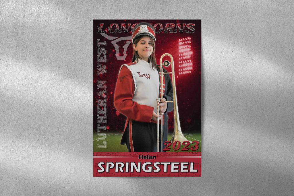 lutheran west senior banner